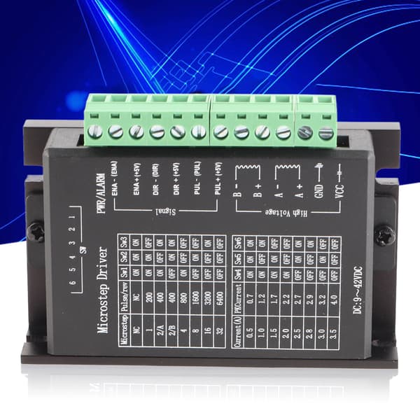 CNC Stepper Motor Driver Controller TB6600 4.0A 42V, 32 underinddeling til 42/57 motorer