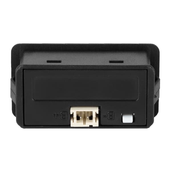 Blå Baggrundsbelyst GY-6H Batteristrømdisplay 12-48V Universal Batterikapacitetsindikator Voltmeter