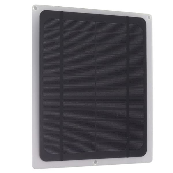 12W solpanel monokrystallinsk bærbart solpanel opladningssæt til bilventilator mobiltelefon