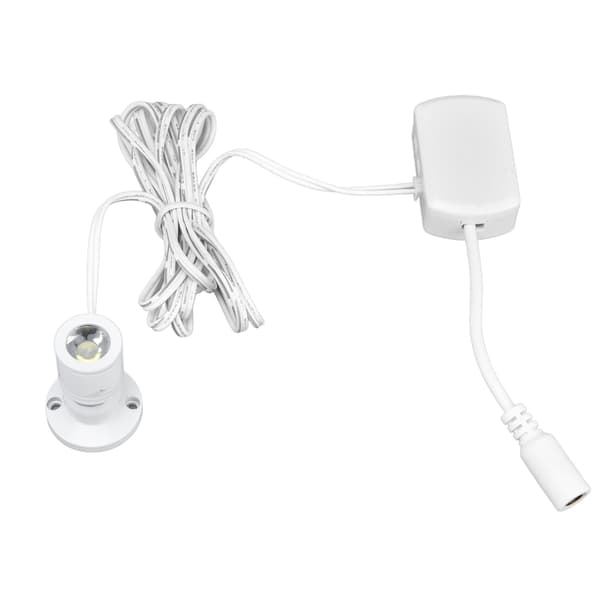 LED-underskåpsbelysning USB-strömförsörjning Dimbar vitt ljus LED-vitrinlampa med 3 installationsmetoder 1 för 4