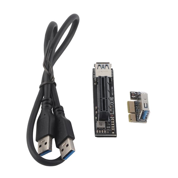 Bundkort forlængerkabel PCI-E X1 interface PCI-E4X overførsel computertilbehør