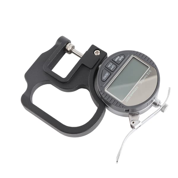 0-12,7 mm Digital Tykkelsesmåler 0,01 mm Præcisionsmikrometer til Læderhåndværk