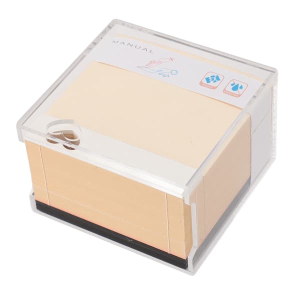 3D Sticky Notes Rivbar Romantisk Stereo Ringbox 3D Pappersskulptur för Present Skrivbordsdekoration