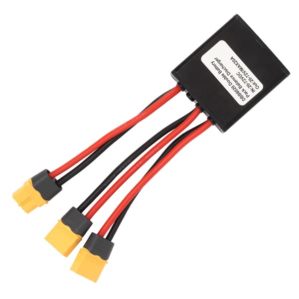 Elcykel Dobbelt Batteri Afladningskonverter Dobbelt Batteri Parallel Modul Adapter 20V-72V 20A