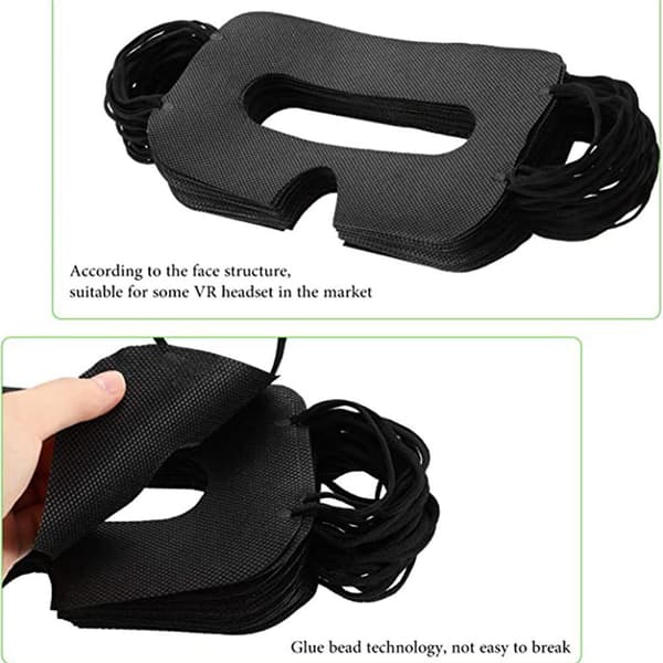 Engångs 3D VR Skyddsdynor Nonwoven Universell Ögonlapp för VR Engångs VR Ögonlappar