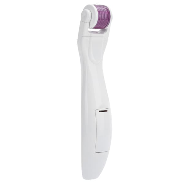 Mikronåls Derma Roller Vibrations Mikronåls Ansiktsroller Fotonterapi Ljusroller