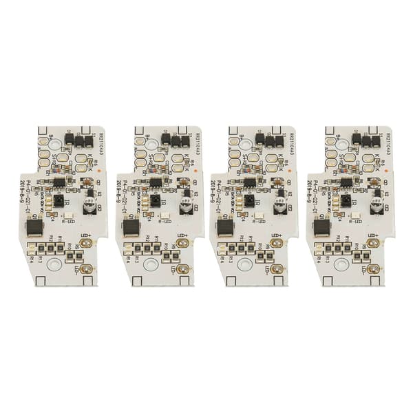 4 STK Solar LED Lys Controller Board til 3.2V 3.7V 6.4V 7.4V 11.1V 12.8V Batterimodul