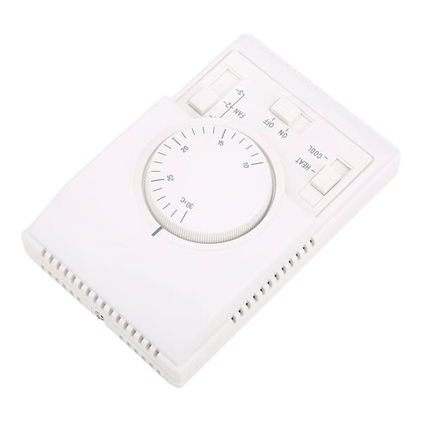 Rumtermostat AC220V Overflademonteret Temp Controller 10-30℃ til Aircondition