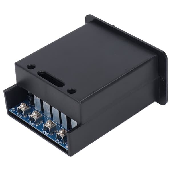DC Motor Hastighedsregulator Digital Display ABS Hus 10-36V Justerbar PWM Regulator