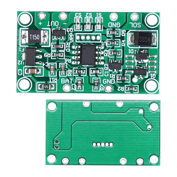 3.2V 3.7V Lithium Batteri Solar Oplader Controller Modul til 6V 12V Panel