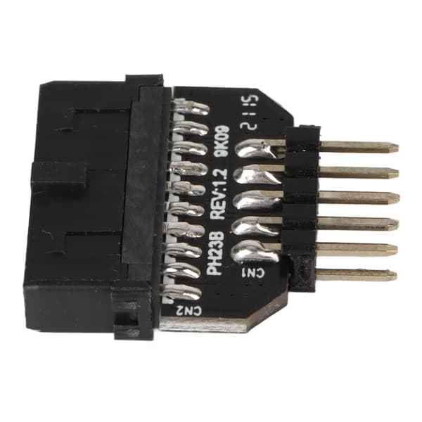 USB Moderkortssplitter Moderkort Usb2.0 9-stift till Usb3.0 19-stift Frontpanel Plug-in Hona Plug Omvandlingsadapter