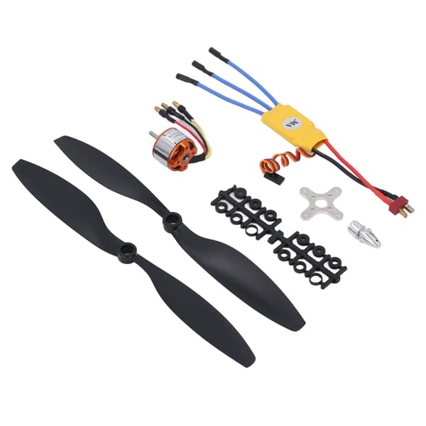 A2212 13T 1000KV Borstlös Motor 30A ESC Combo Set för 550 RC Flygplan Drönare