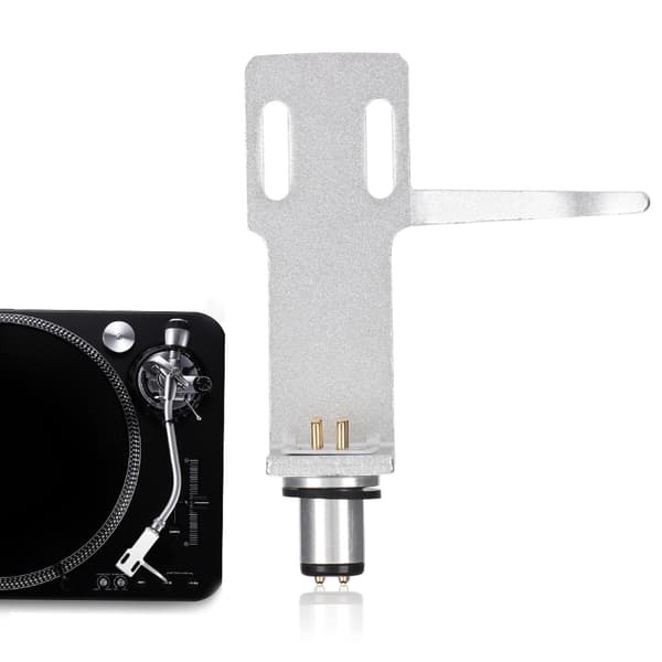 Pladespiller Phonograph Headshell High-end Phono Cartridge Headshell Pladespiller Kit Sølv