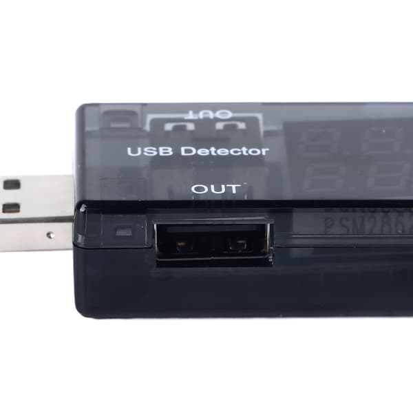 USB-tester, dobbelt display multimeter, højpræcisions spændingsstrømkapacitetsmåler 3-20V 0-3A