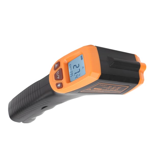 Temperaturmålepistol Infrarød med LCD-display Industriel Termometer GM320SOrange