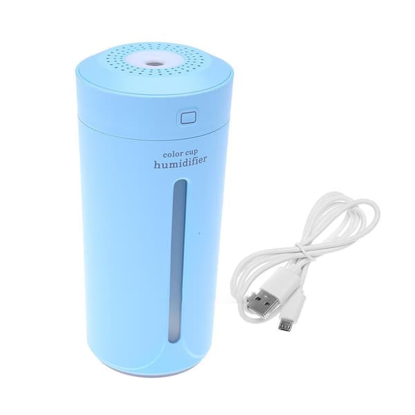 Bärbar USB LED Ultraljud Hem Kontor Bil Luftfuktare Luftspridare Renare Atomizer