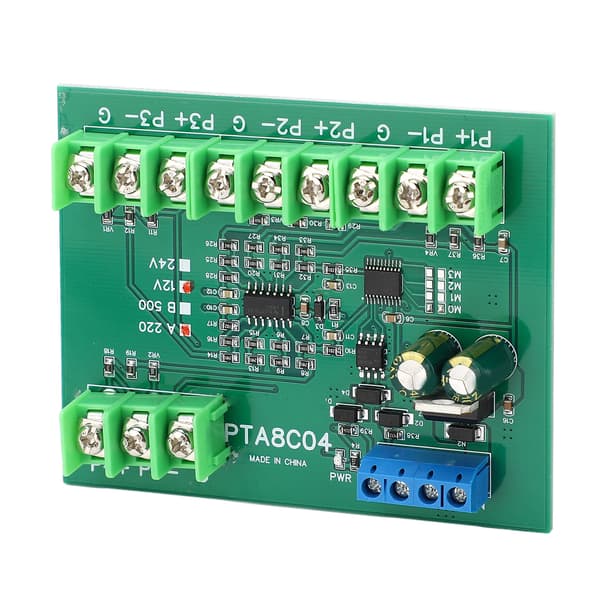 4-kanals PT100 RTD RS485 Temp Transmitter Modul Modstand Datalogger A220 -40-220℃ 12V DC