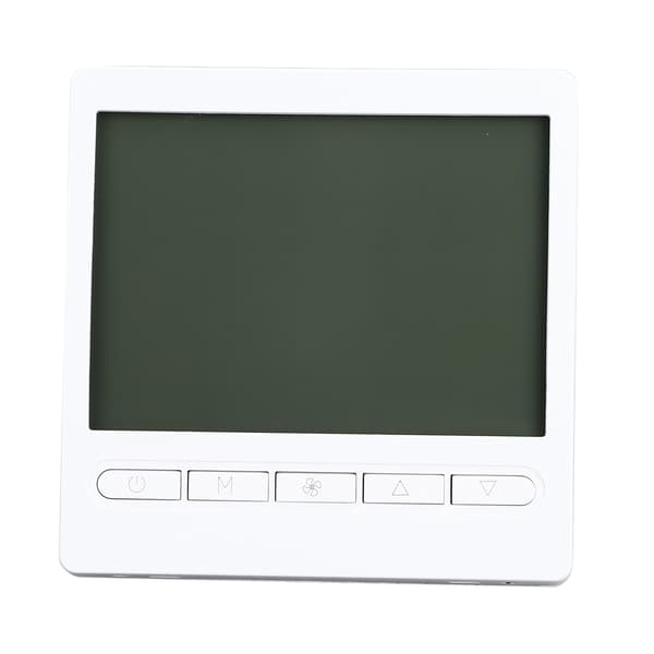 Digital Termostat PC ABS Kabinet Knapstyring NTC Sensor LCD Display Hotel Termostat til Aircondition