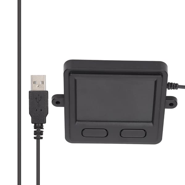 Trackpad USB Kablet Indbygget Kompakt Størrelse 2 Knapper Bærbar Praktisk Computer Touch Pad til Bærbare Computere Stationære Computere