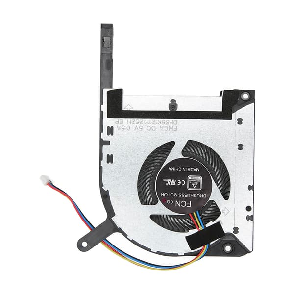 CPU GPU køleventilator 4-benet god varmeafledning bærbar køleventilator til Asus TUF Gaming FX505DU til FX505DY til FX505DD GPU-ventilator