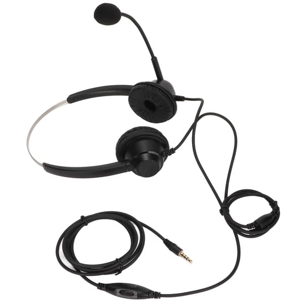 H360D‑3.5VA Telefonheadset 3,5 mm Business Headset til Callcenter Konferenceopkald