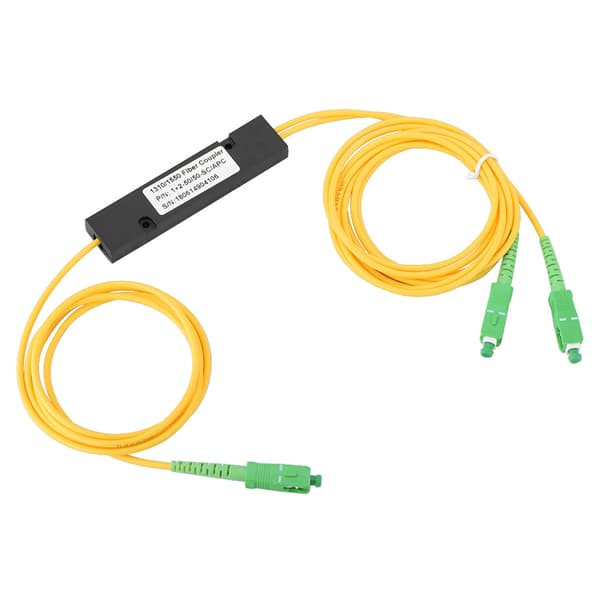 SC APC 1X2 PLC Singlemode Fiberoptisk Splitter SC/UPC PCL Splitter
