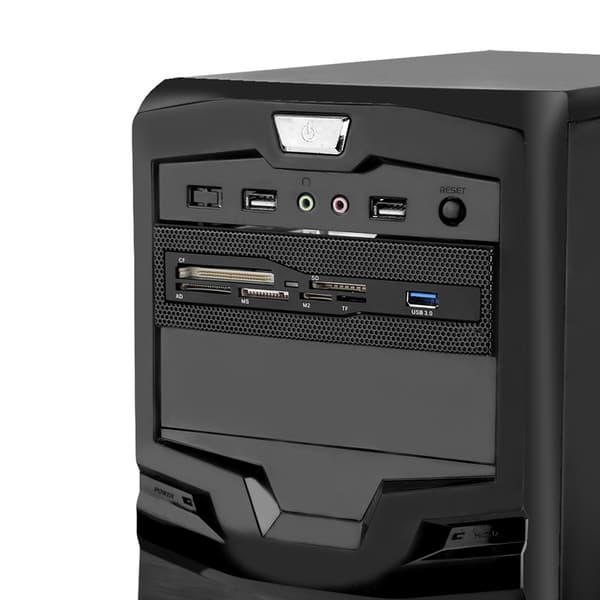 PC Intern Kortläsare USB 3.0 Port M2 SD MS XD CF TF Kort Dashboard Frontpanel