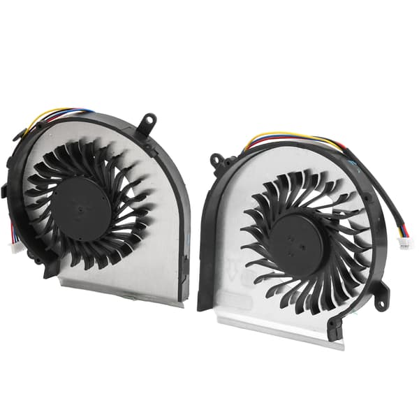 CPU-køler 4-benet stærk varmeafledning CPU GPU-køleventilator til MSI GE62VR GL62M GP62MVR GL62VR MS 16JB MS 16J9 CPU GPU-køleventilator