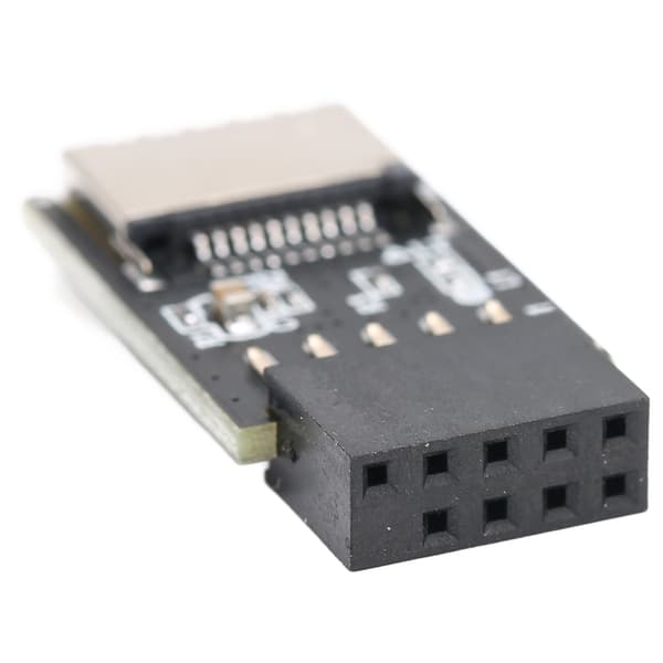 USB2.0 till Typ E USB2.0 9PIN till Typ C Front Typ E 20 Pin Hållbar Metall Plast USB2.0 Hona till Typ E