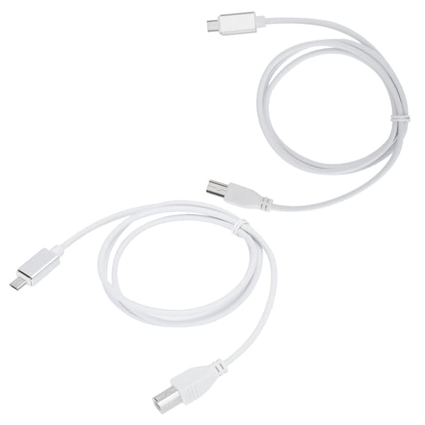 2 st V8 Elpiano Anslutningskabel Micro USB till B Typ Stödjer Surfplatta för MIDI