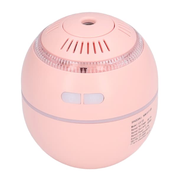 DC 5V/1A 120ML USB Luftfuktare 2 Växeljustering Aromaterapi Eterisk Oljediffusor Rosa