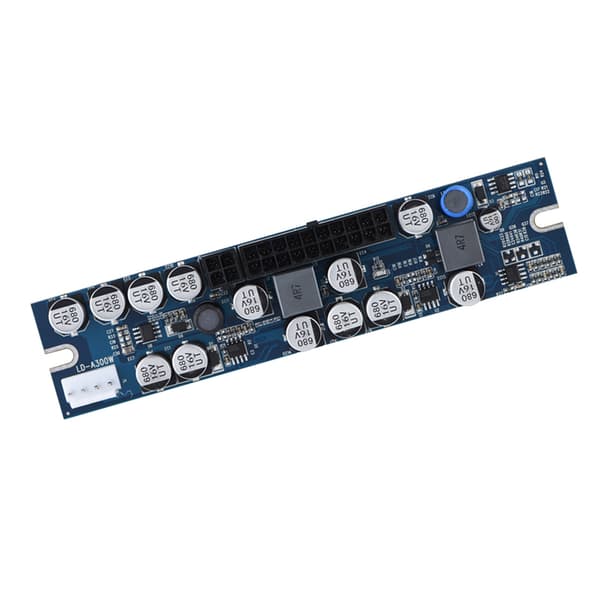PC PSU DC 12V Input 300W Computer Strømforsyningsmodul med 24Pin Tilslutning/ AUX/ SATA Kabel