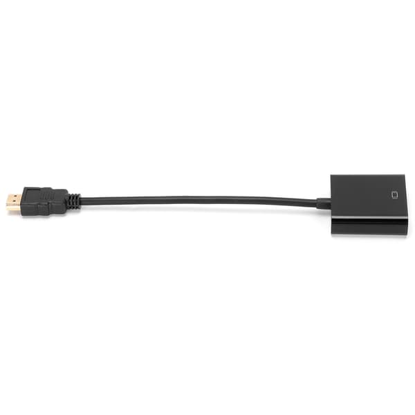 High-Definition Multimedia Interface til VGA-adapter 1080P HD bærbar ABS-konverter