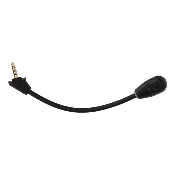 Erstatningsheadsetmikrofon Støjreducerende 3,5 mm Aftagelig Hovedtelefonmikrofon til Kingston HyperX Cloud Alpha