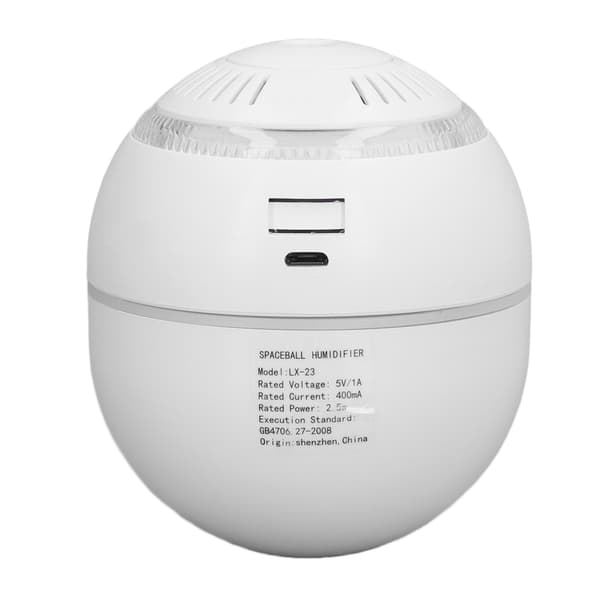 DC 5V/1A 120ML USB Luftfugter 2 Gear Justering Aromaterapi Æterisk Olie Diffuser Hvid