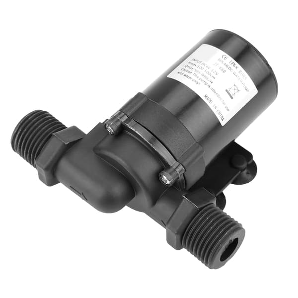 Mini DC børsteløs vandpumpe til solvandvarmer 12V 0-80℃