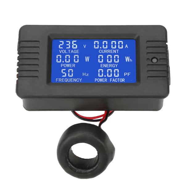 PEACEFAIR PZEM-022 AC-skærm, voltmeter-amperemeter, energimåler med 100A Split Core CT