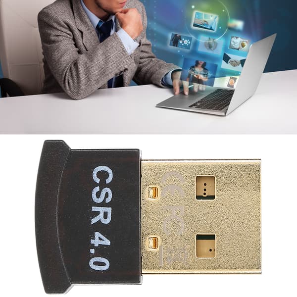 Langaton 4.0 Bluetooth-sovitin USB Mini BT-vastaanotin Lähetys tukee useita kieliä