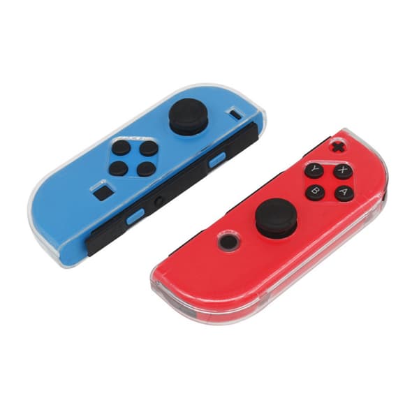 För Switch Gamepad Ultratunt Transparent Skyddsfodral Spelkonsol Skyddsskal