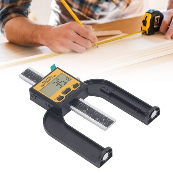 Digital Djupleksmätare 0-80mm Precision Elektronisk Djupleksok