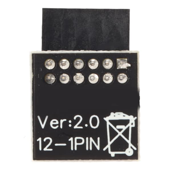 TPM 2.0-modul LPC-gränssnitt Stabil Hög säkerhet Hållbart material 12-stifts LPC-modul för moderkort PC