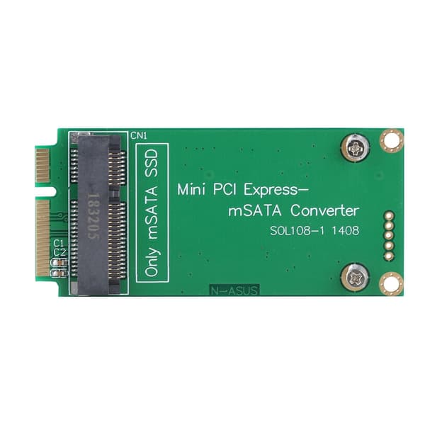mSATA SSD til SATA Mini PCIE SSD Riser Card Adapter Konverter til ASUS Bærbar