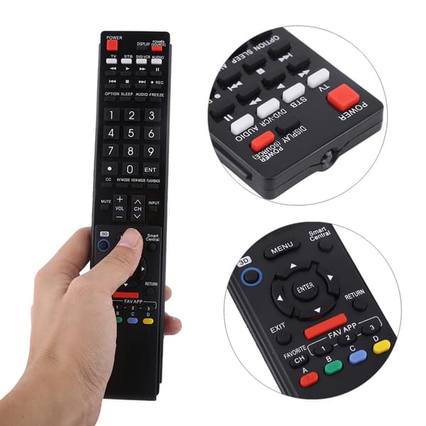 Ny bærbar universel erstatningsfjernbetjening GB118WJSA controller til Sharp LCD LED TV