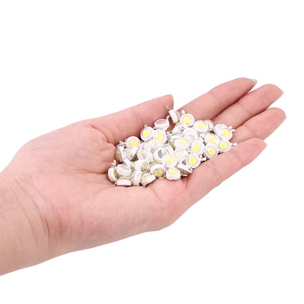 3W High Power LED-perler Lysdiodechips SMD til DIY-belysningsarmaturer Hvid