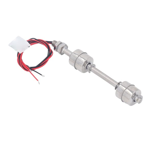 Vandstandssensor Flydekontakt 150 mm Rustfrit Stål Dobbelt Kugle Controller 0-220V Høj Følsomhed