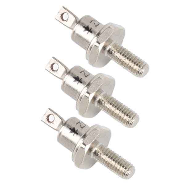 3 STK Ensretterdiode Spiral 25A Jern Høj Hårdhed Spiral Ensrettermodul Erstatning til Generator Katode