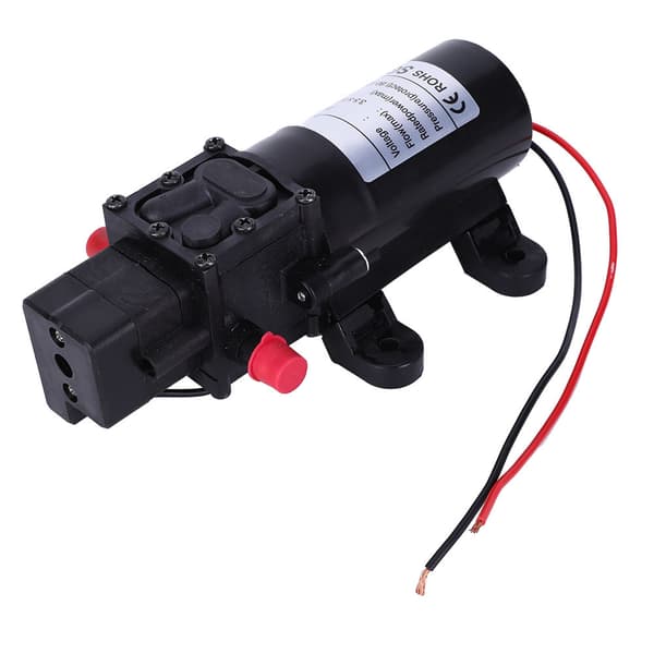 Mini Intelligent Membranpumpe til Vandrenser DC12V FL3210-80W 10mm Udløbsdiameter