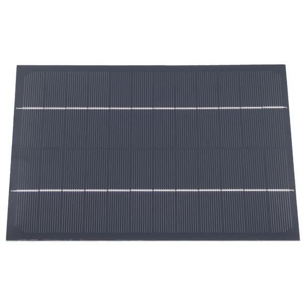Vandtæt solpanel 6W 12V DIY solpanel til solcellelegetøj/lys/displays videnskabelige projekter