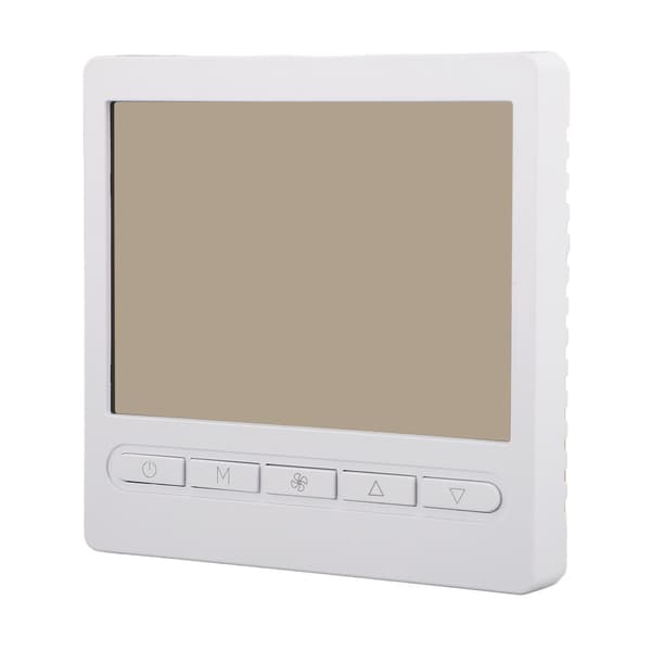 2 i 1 programmerbar termostat 3A 10A LCD smart temperaturregulator för luftkonditionering golvvärme