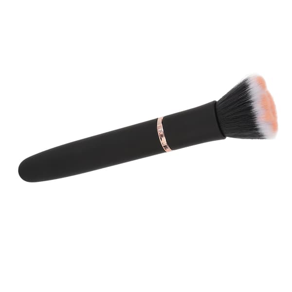Makeupbørste Foundation Blush Løs Pudderbørste 10 Gear Vibration Elektrisk Massagebørste Sort
